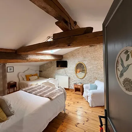 Les Bruyeres Dhotes Et فندق مبيت وإفطار Verteuil-sur-Charente